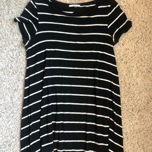 Black and white dress